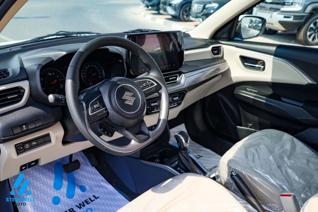 سوزوكي دزاير GLX Hybrid 2025 GLX Automatic | 1.2L 3-Cylinder Petrol | 9-Inch Touchscreen Display | Export Version | B