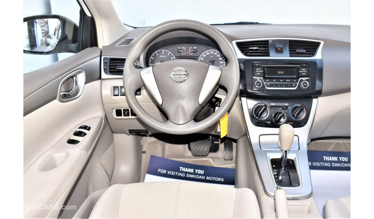 Nissan Sentra AED 782 PM | 1.6L S GCC DEALER WARRANTY