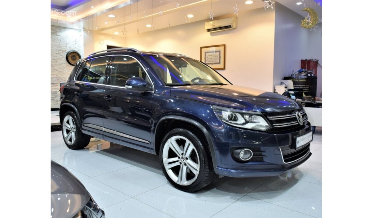 فولكس واجن تيجوان EXCELLENT DEAL for our Volkswagen Tiguan R-Line 2.0 TSi 4MOTION 2014 Model!! in Blue Color! GCC Spec