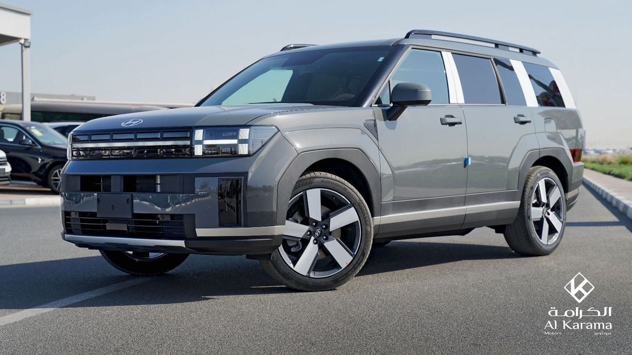 هيونداي سانتا في SMART 2.0T - Petrol Engine - 5 Seater SUV with Leather Seats - Rear Camera - 20" Alloy Wheels - 12.3