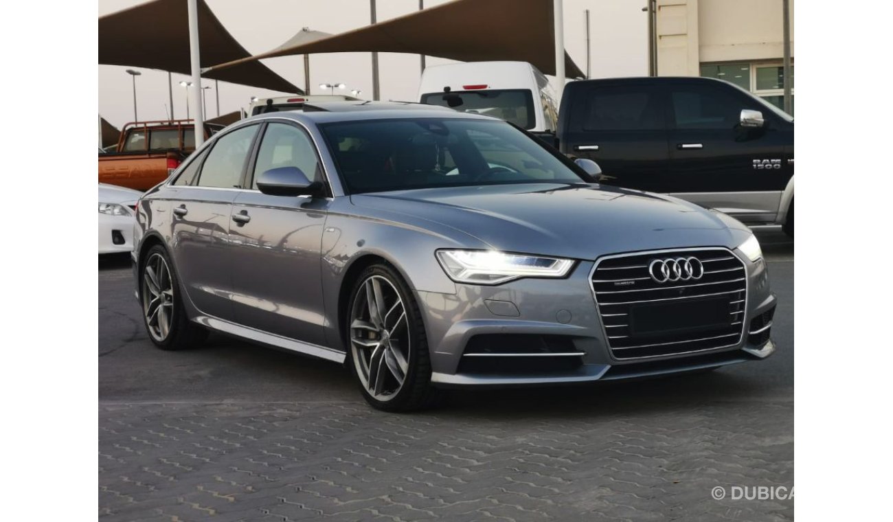 Audi A6 Audi A6 S_LINE 2016 GCC Specefecation Very Clean Inside And Out Side Without Accedent No Paint Full
