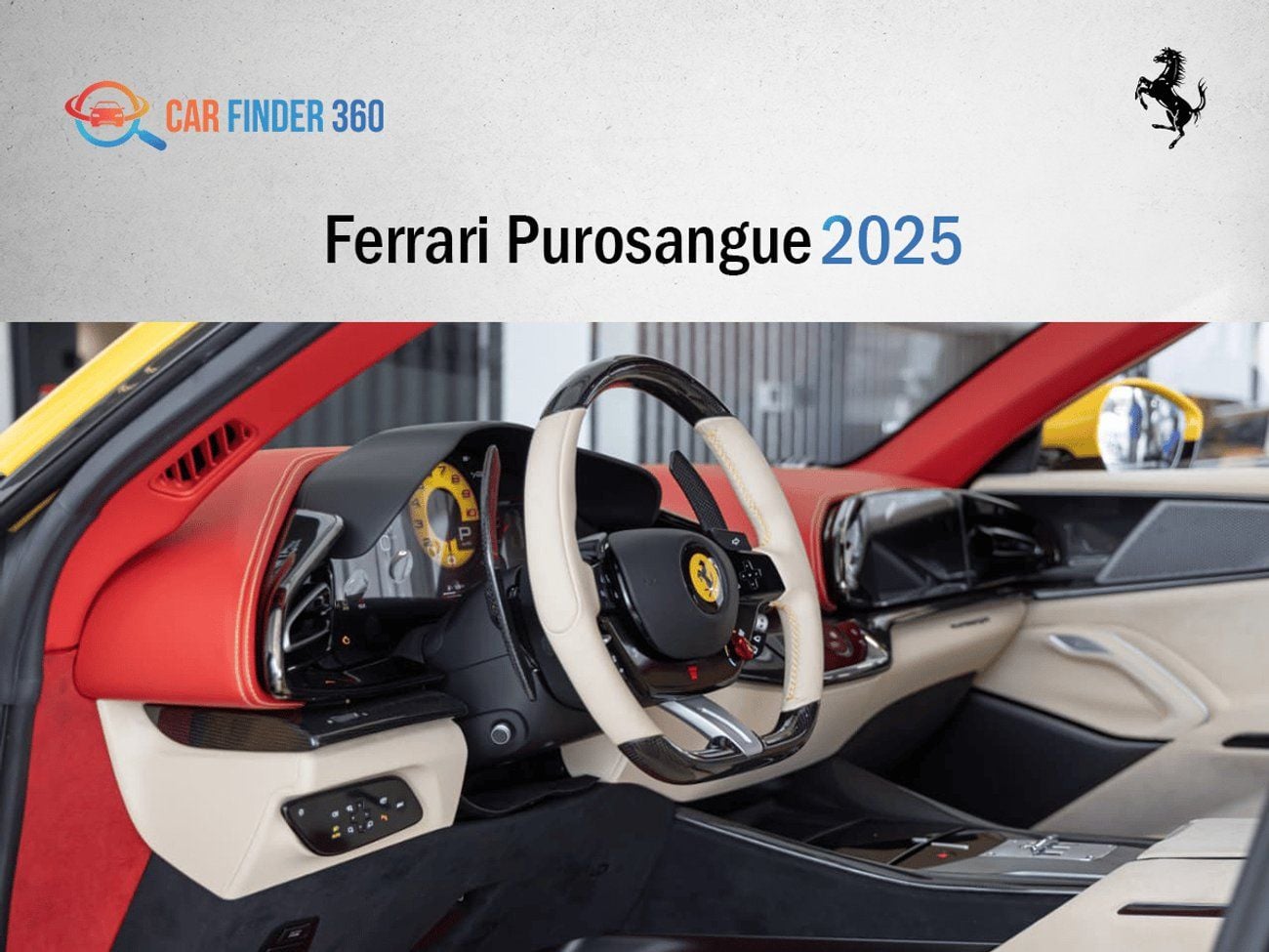 فيراري بوروسانجوي Ferrari Purosangue 2025 (Export Only)