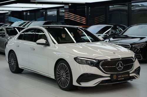 Mercedes Benz E200 Best | E 200 | GCC 0km | Agency Warranty | AMG Sports Package