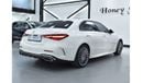 مرسيدس بنز C 300 EXCELLENT DEAL for our Mercedes Benz C300 ( 2022 Model ) in White Color Korean Specs