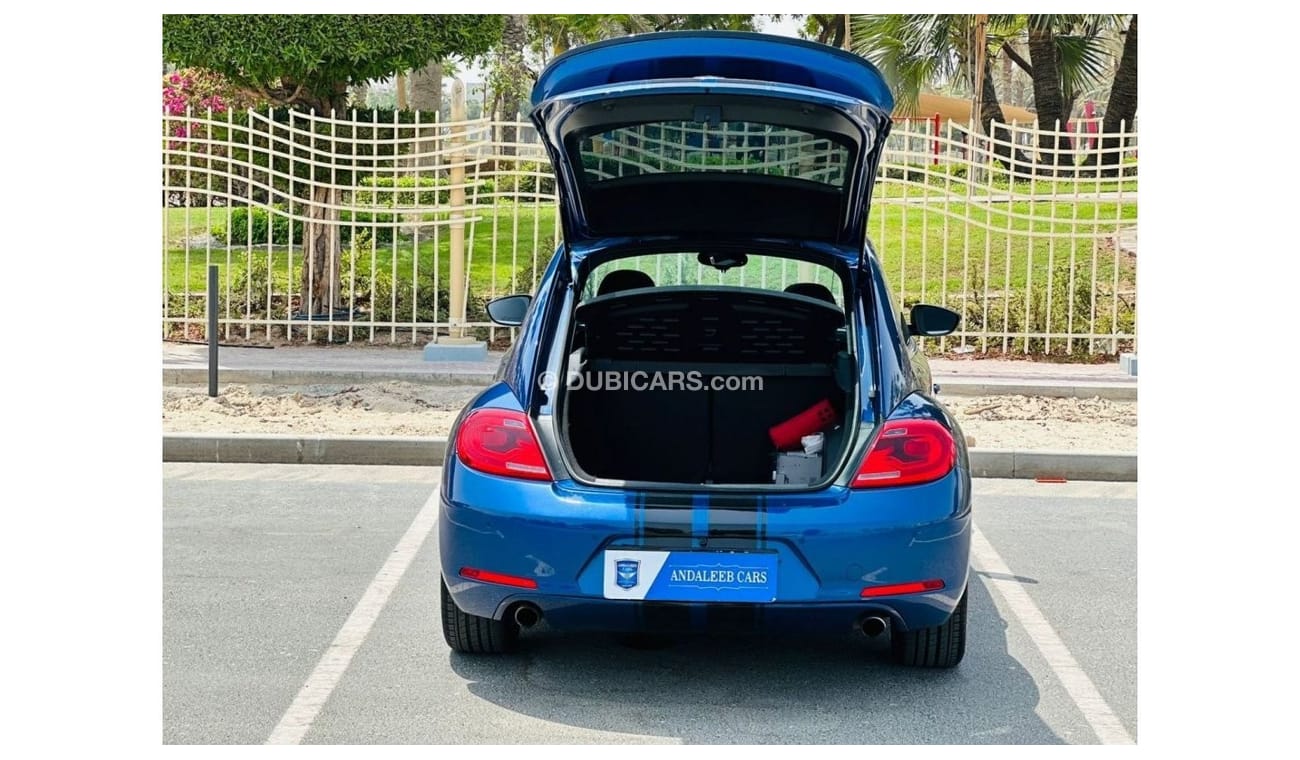 فولكس واجن بيتيل 940 PM || BEETLE 2.0 TURBO CHARGED || GCC || AVAILABLE ON 0% DP || FULL SERVICE HISTORY || R-LINE