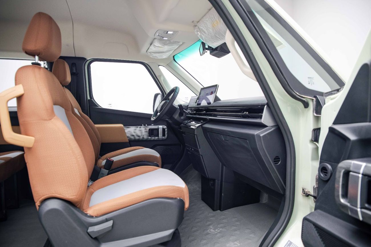Geely Farizon Super Van 9-Seater EV - Green inside Tan | Export Only
