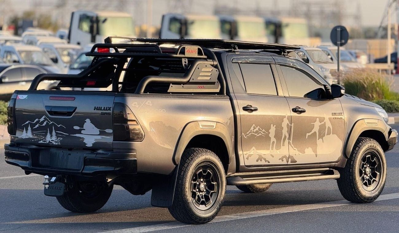 تويوتا هيلوكس OFF ROAD MODIFIED PICKUP | RHD | 2016 | 2.8L DIESEL ENGINE | AT | AWNING SIDE ROOF CAMPING TENT