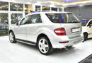 مرسيدس بنز ML 350 EXCELLENT DEAL for our Mercedes Benz ML350 4Matic ( 2009 Model ) in Silver Color GCC Specs