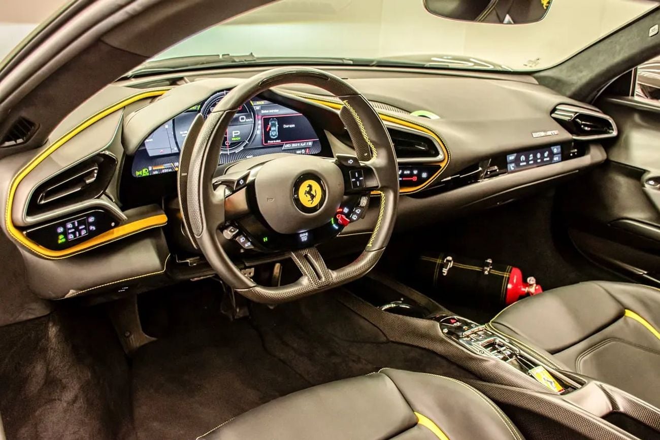 فيراري 296 GTB Assetto Fiorano | GCC Specs | Low Mileage | SERVICE Contract AL TAYER