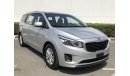 كيا كارنيفال 7 SEATER KIA CARNIVAL V6 2016 ONLY 870X60  MONTHLY EXCELLENT CONDITION UNLIMITED KM.WARRANTY