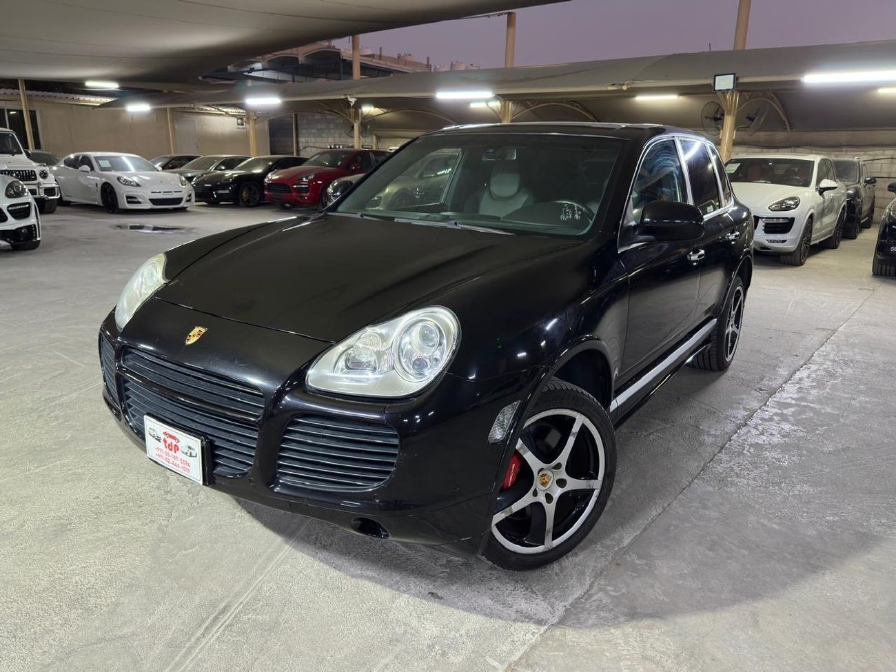 Porsche Cayenne PORSCHE CAYENNE TURBO 2006 4.5L | GREEN LEATHER INTERIOR | SUNROOF | MEMORY SEATS