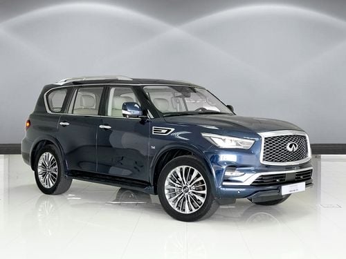 Infiniti QX80 Al Masaood Certified Pre-owned Vehicle.