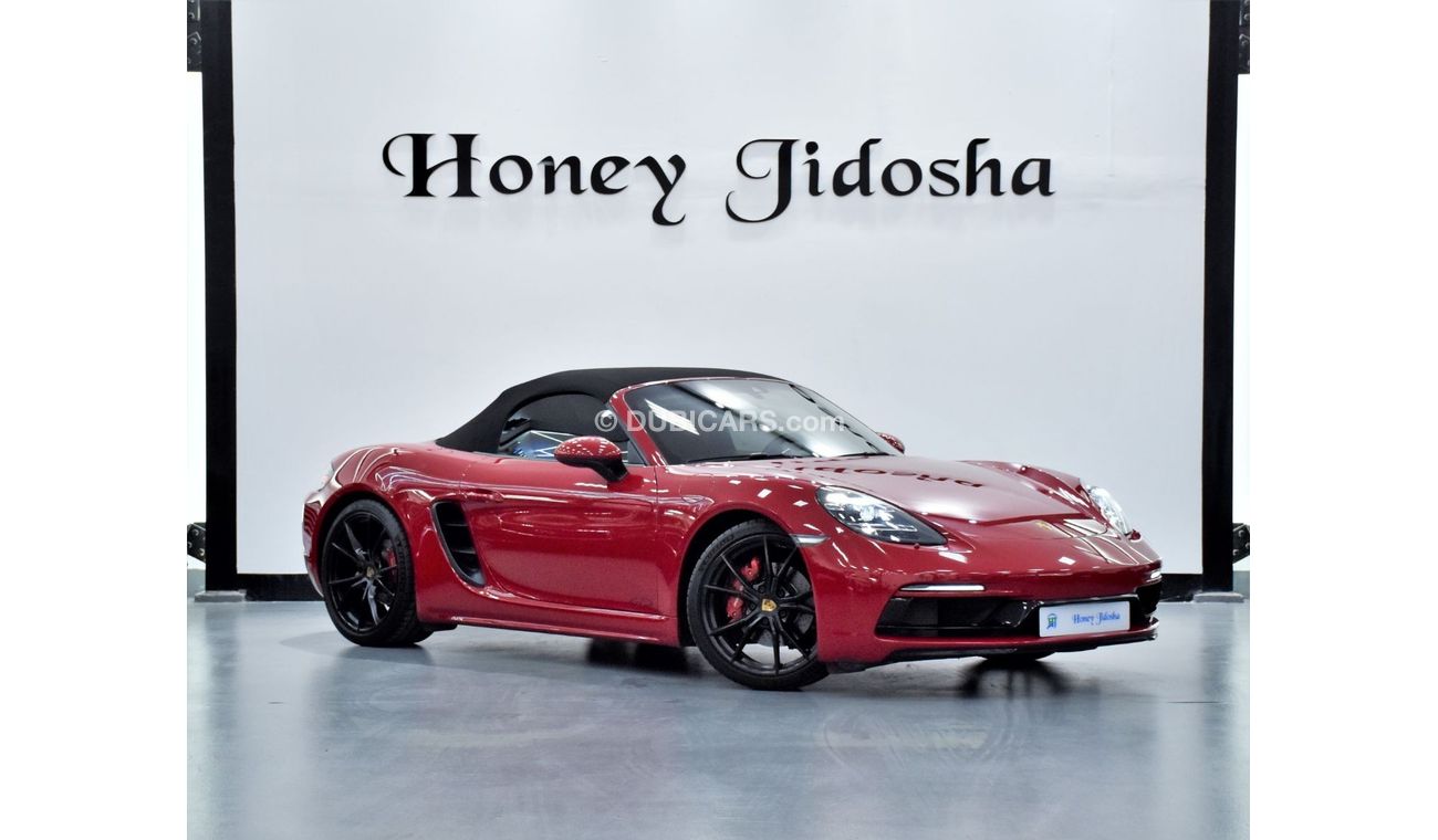 Porsche 718 Boxster EXCELLENT DEAL for our Porsche 718 Boxster GTS ( 2018 Model ) in Red Color GCC Specs