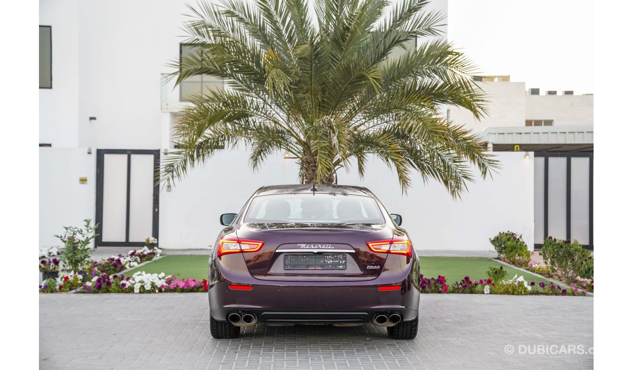 Maserati Ghibli - Exceptional Condition! - Top Specs! - AED 1,890 PM! - 0% DP