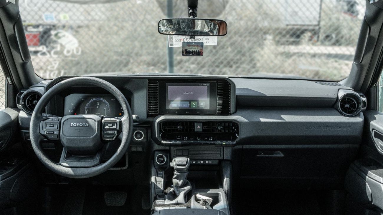 تويوتا برادو 2026 Toyota Prado TXL1 2.4.L AT Petrol – Black (With Alloy Wheel)