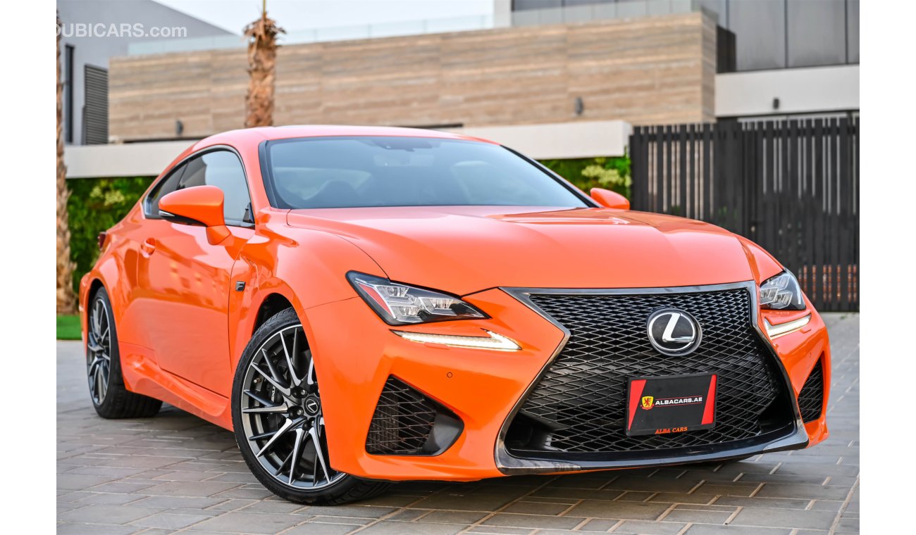 لكزس RC F 5.0L | 2,820 P.M | 0% Downpayment | Exceptional Condition