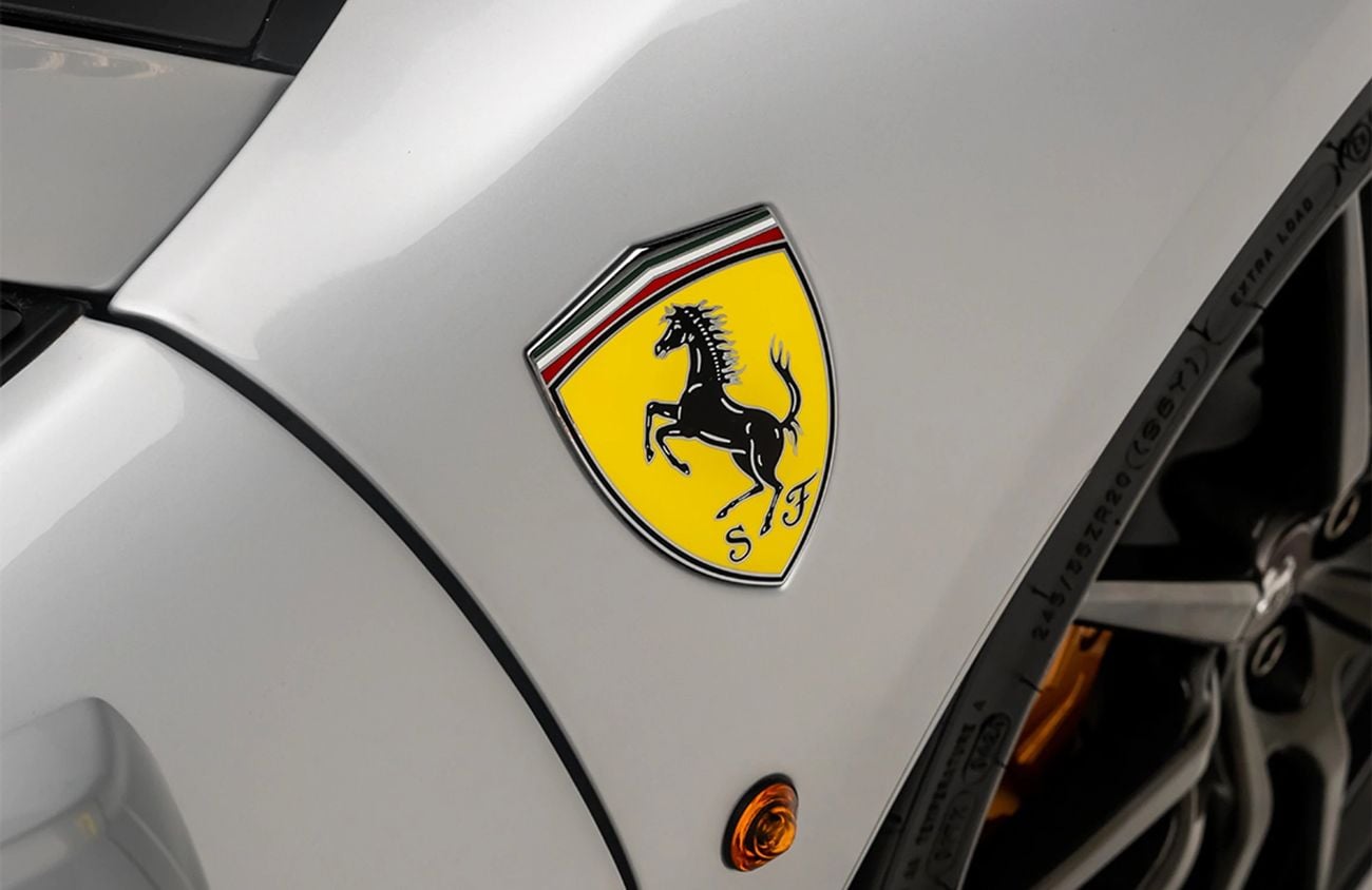 Ferrari 488 Pista 3.9L V8 Twin-Turbocharged Engine