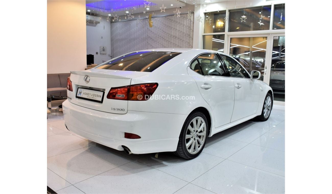 Lexus IS300 EXCELLENT DEAL for our LEXUS IS300 ( 2007 Model! ) in White Color! GCC Specs