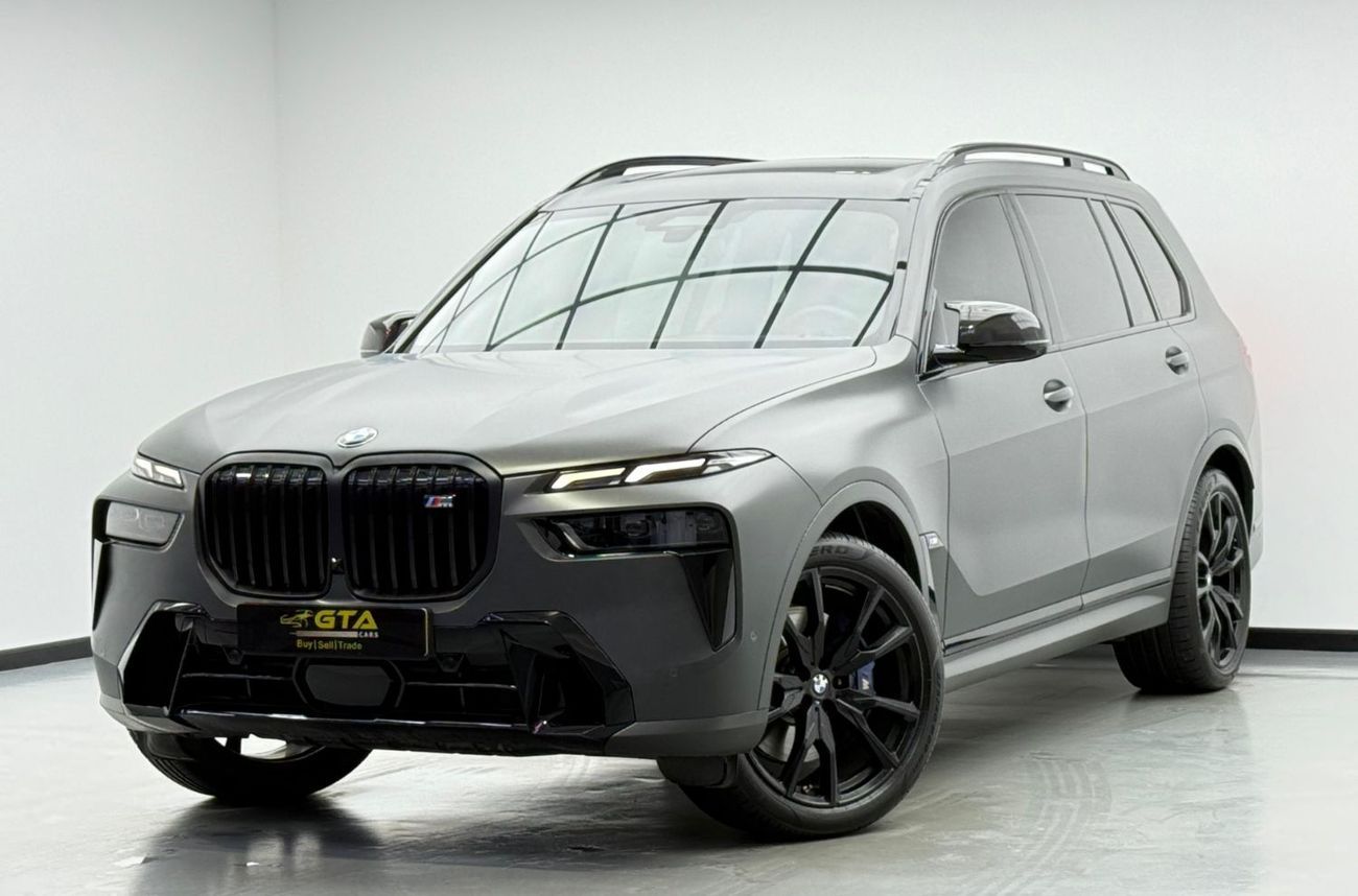 BMW X7 M60i 2024 BMW X7 M60i, 2029 BMW Warranty + Service Pack, Full BMW Service History, Very Low Km. GCC