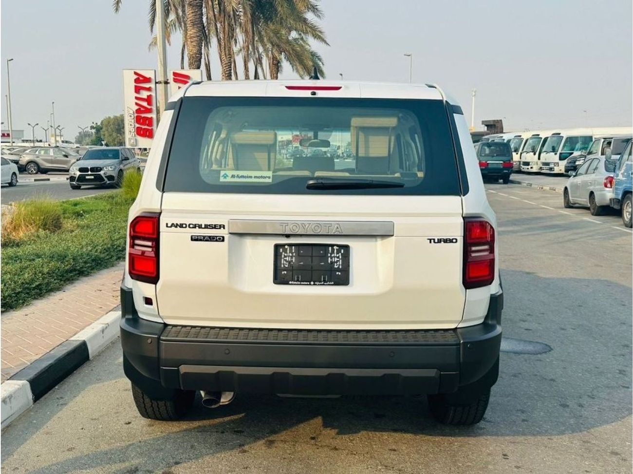 تويوتا برادو 2.4L TXR, KEYLESS ENTRY, PUSH START, ALLOY WHEELS. MONITOR, MODEL 2024