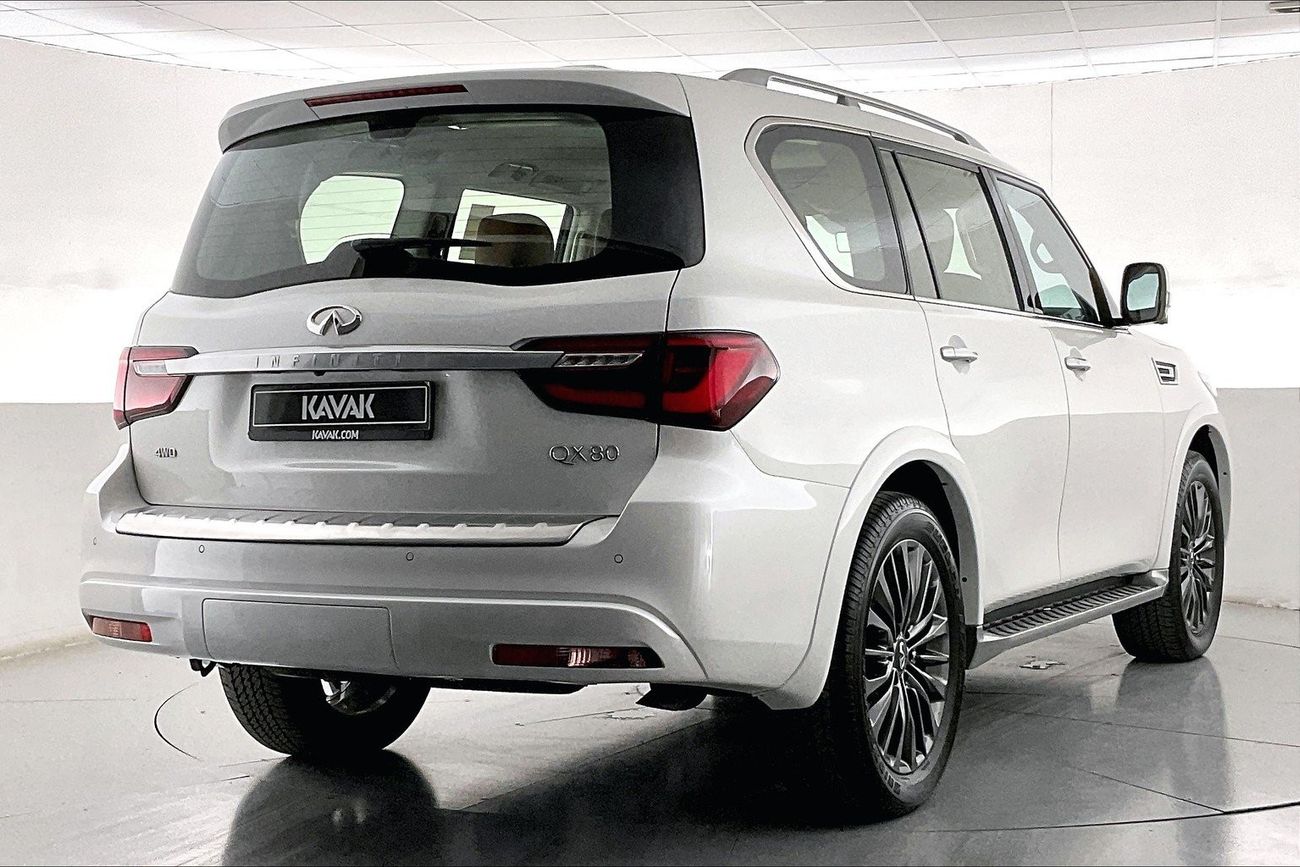 Infiniti QX80 Luxe Sensory ProActive (8 Seater) | 1 year free warranty | 0 Down Payment