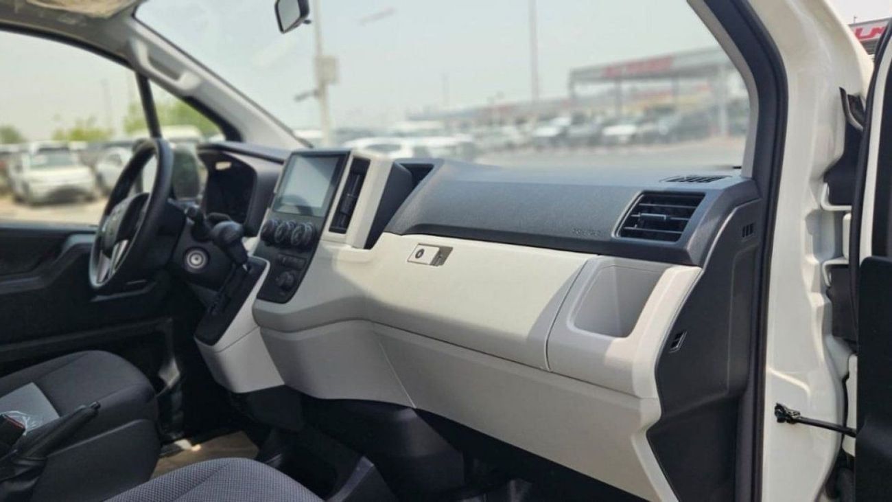 تويوتا هاياس 2025 Toyota Hiace DX with Automatic Sliding Door 13-Seater High-Roof 3.5L V6 Petrol A/T RWD Export O