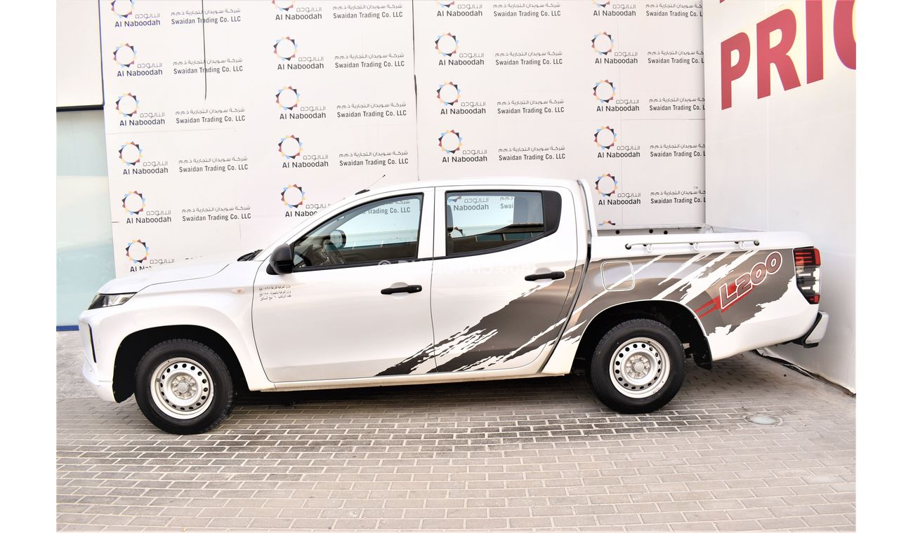 Mitsubishi L200 AED 910 PM 2.4L GL 2WD DC GCC DEALER WARRANTY