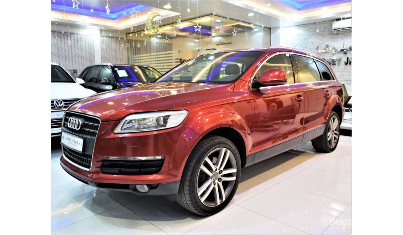 Audi Q7 Exuding power all along the line: the Audi Q7 Quattro 2009 Model! GCC Specs