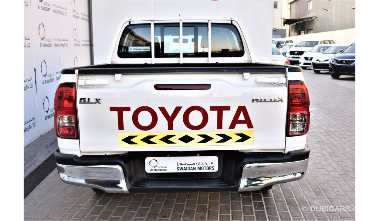 تويوتا هيلوكس AED 1664 PM | 2.7L AT GLX 2WD GCC WARRANTY