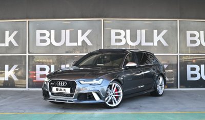 Audi RS6 Performance Exclusive Audi RS6 Hatchback - Original Paint - Mint Condition - Panoramic Roof - AED 4,