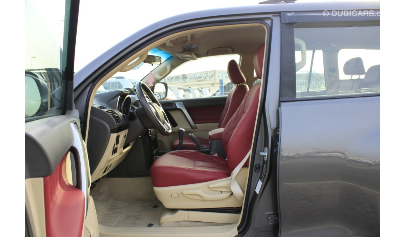 تويوتا برادو 4.0L V6 PETROL, / DVD / LEATHER SEATS / REAR A/C ( LOT # 2044)