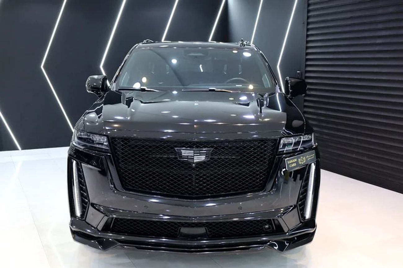 Cadillac Escalade Escalade-V 6.2L Rear-Seat Entertainment, Al Ghandi Warranty + Service Till 07/08/2029!!