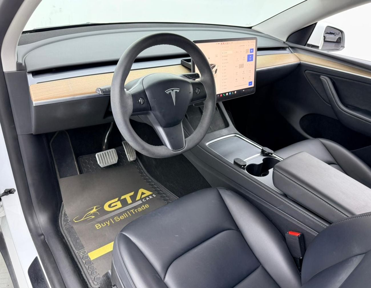 تسلا موديل Y LONG RANGE 2022 Tesla Model Y Long Range, Tesla Warranty+Full Tesla Service History, GCC Specs