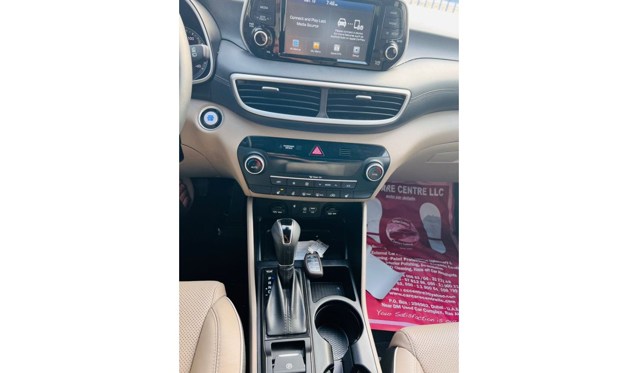 Hyundai Tucson GLS Plus HYUNDAI TUCSAN 2019 FULL OPTION 360 CAMERA USA CAR