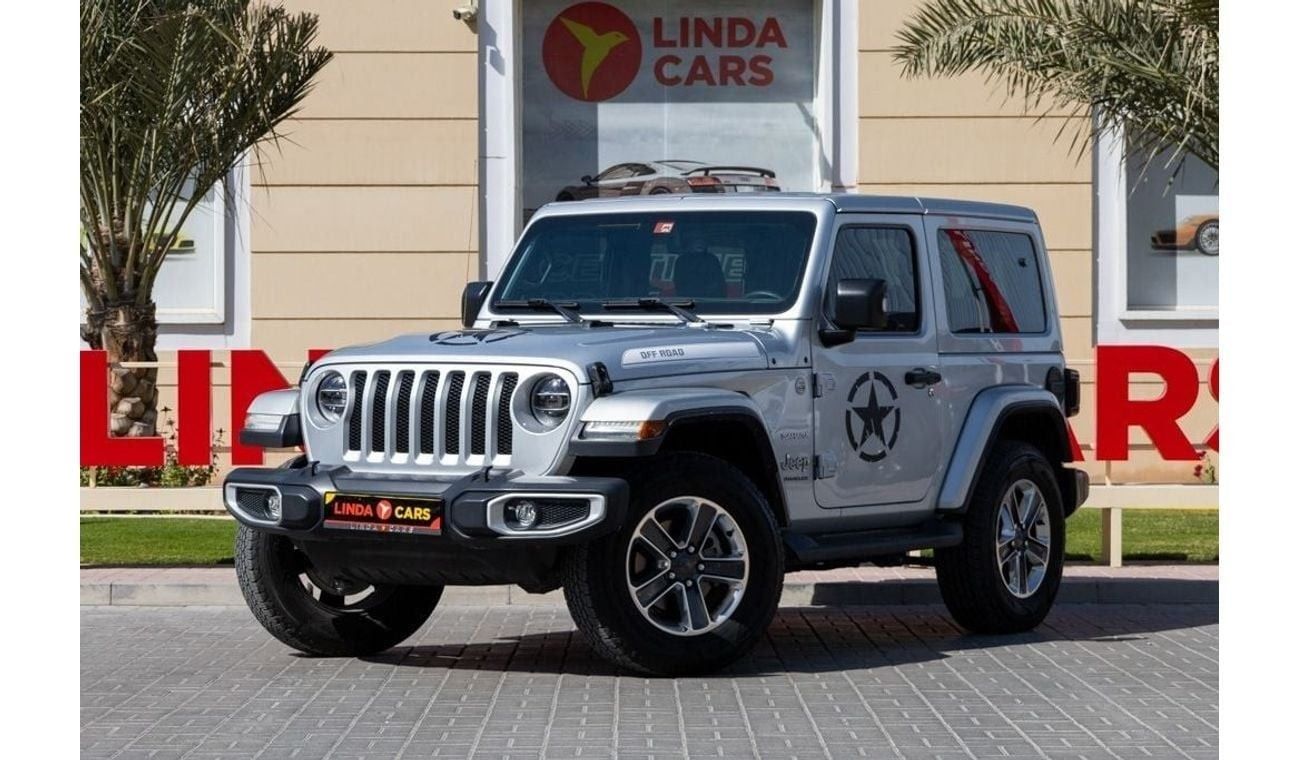 جيب رانجلر Sahara 3.6L A/T (5 Seater) Jeep Wrangler Sahara 2022 GCC under Agency Warranty with Flexible Down-Pa