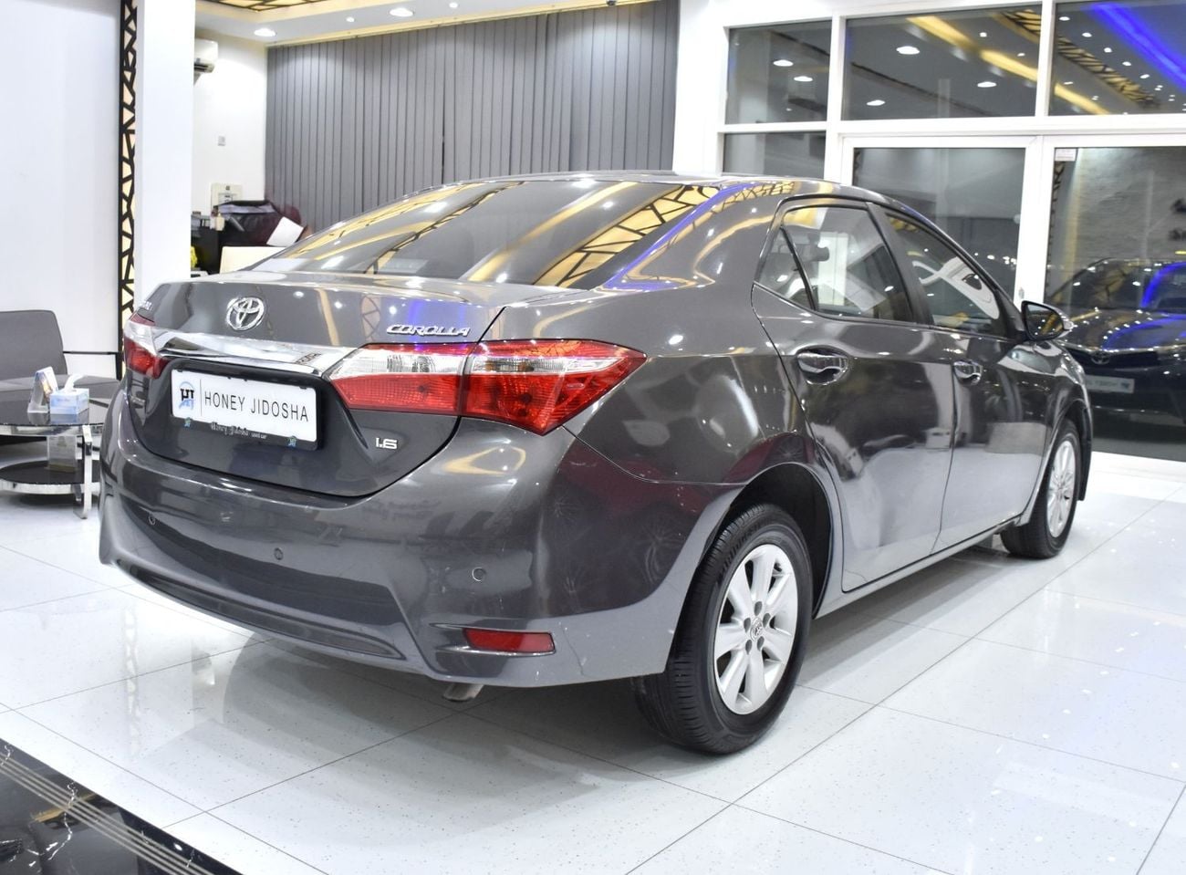 Toyota Corolla EXCELLENT DEAL for our Toyota Corolla 1.6L ( 2014 Model ) in Grey Color GCC Specs