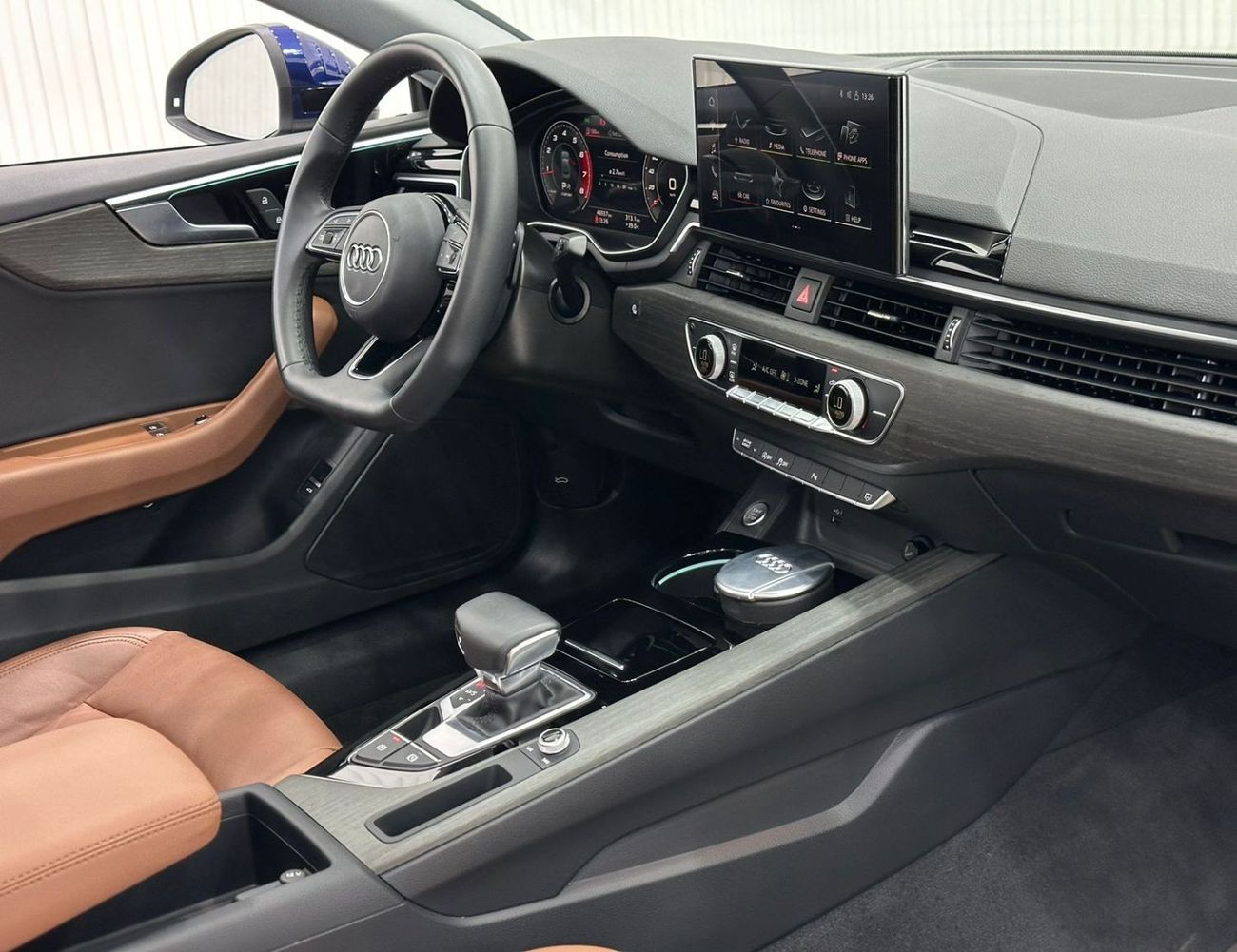 Audi A5 40 TFSI S Line 2021 Audi A5 40TFSI S-Line Coupe, May 2026 Al Naboodah Warranty + Service Contract, G