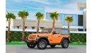 Jeep Wrangler Sport | 3,033 P.M  | 0% Downpayment | Magnificient Condition!