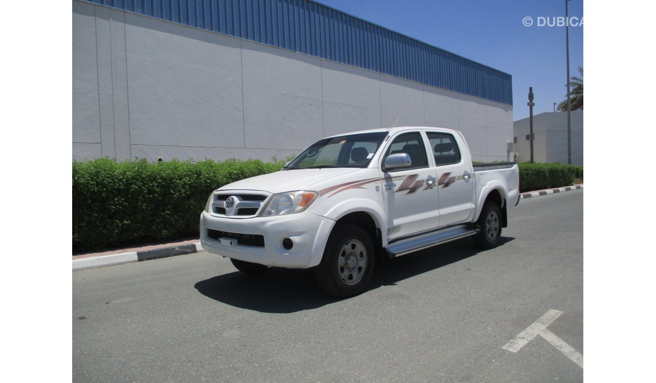 Toyota Hilux TOYOTA HILUX 4X4 DIESEL 2009 MANUAL GEAR , GULF SPACE ,DOUBLE CABIN
