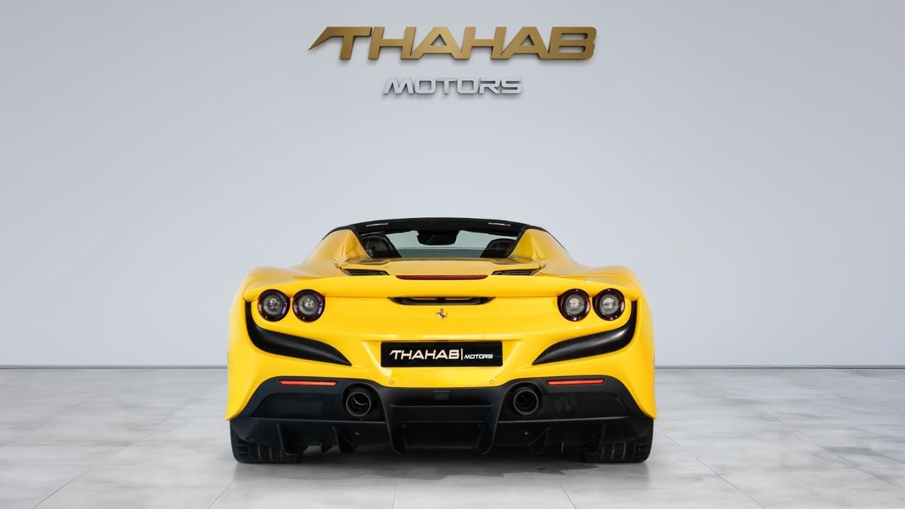 فيراري ف ٨ سبيدر - 2023 | 7 YRS SERVICE CONTRACT | FULL SERVICE HISTORY | GCC | LOW MILEAGE | PERFECT CONDITION