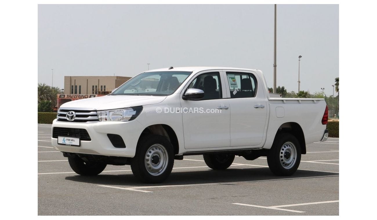 Toyota Hilux 2022 | 2.4L M/T 4WD WITH FABRIC SEATS BLACK INTERIOR EXPORT ONLY