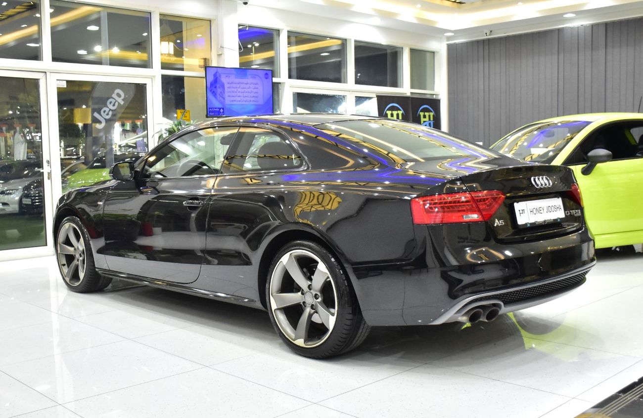 Audi A5 EXCELLENT DEAL for our Audi A5 40TFSi Quattro ( 2015 Model ) in Black Color GCC Specs