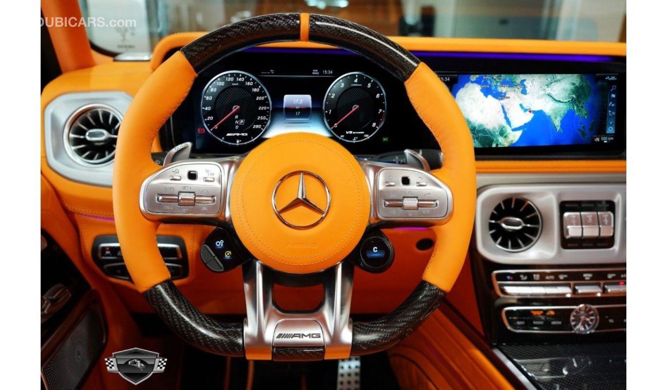 مرسيدس بنز G 63 AMG 2021 MERCEDES G63 - BRABUS INTERIOR - WITH 2 YEARS INTERNATIONAL WARRANTY