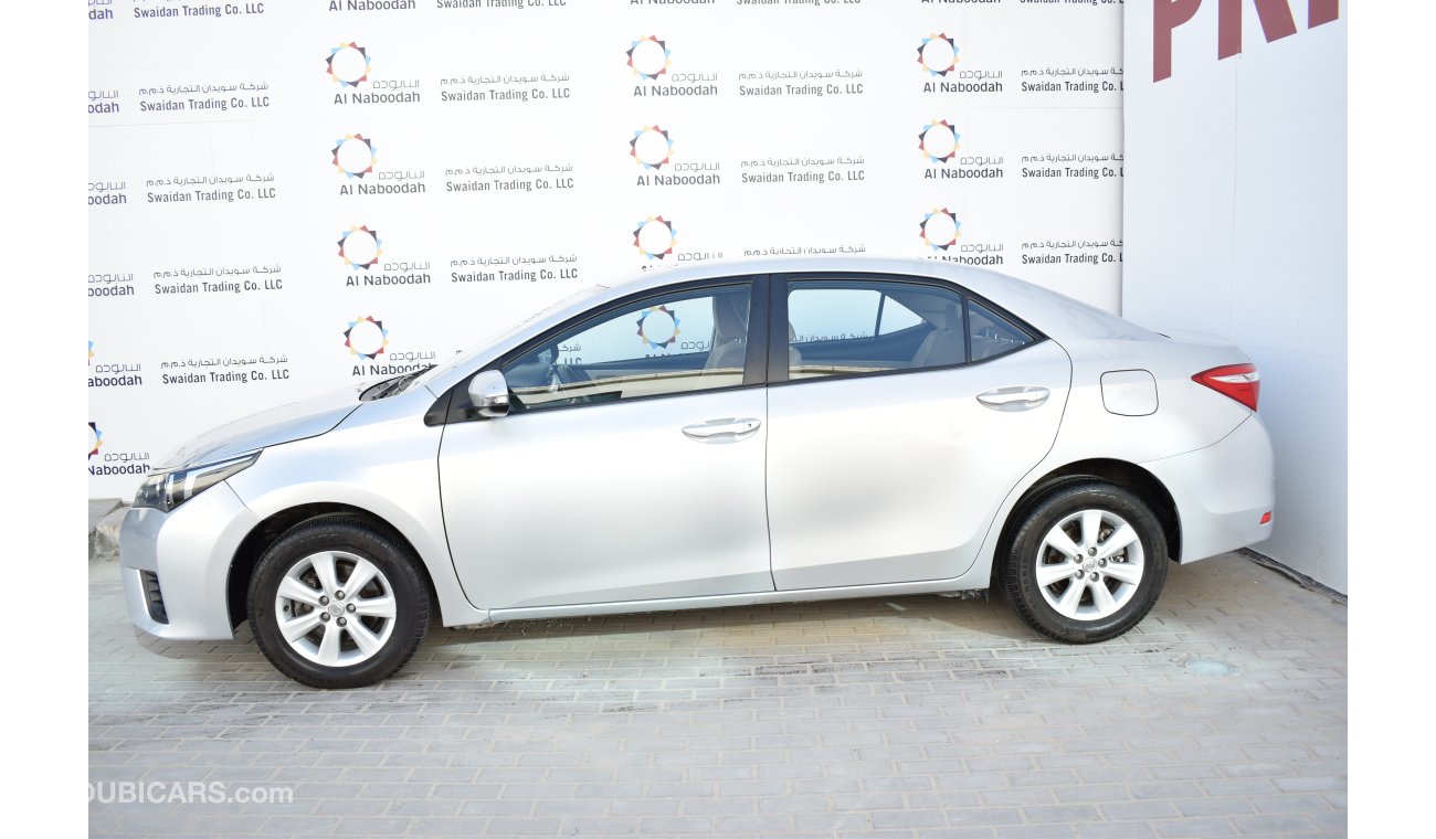 Toyota Corolla 2.0L SE 2016 GCC SPECS WITH DEALER WARRANTY AND FREE INSURANCE