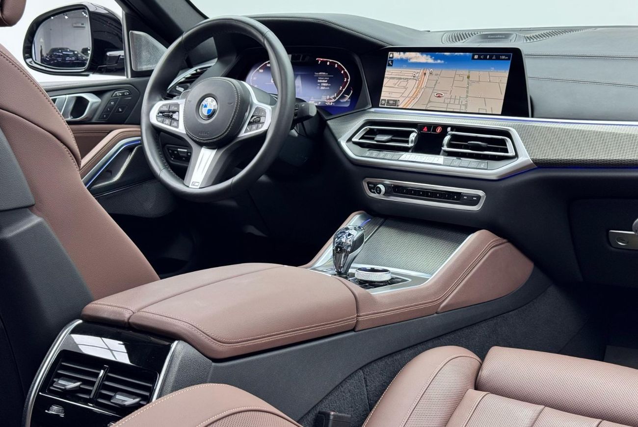 بي أم دبليو X6 40i M Sport 3.0L 2022 BMW X6 xDrive40i, Full Options, Agency Warranty & Service Contract 10/26, FSH,