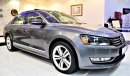 Volkswagen Passat LIKE NEW  High Line 2015 Model FULL SERVICE GCC Specs