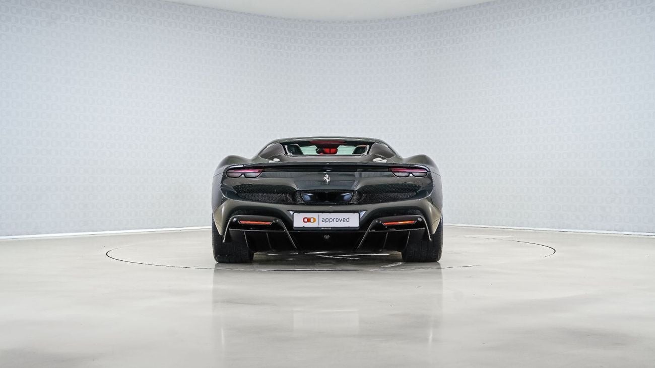 فيراري 296 GTS V6 Twin-Turbo  | AED 18,540 PM | Warranty July 2026 -Service July 2030 | GCC