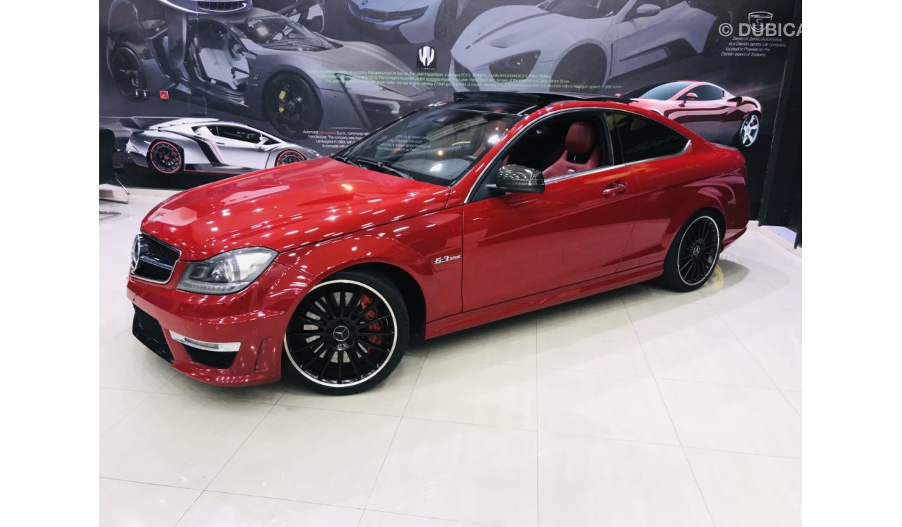 مرسيدس بنز C 63 كوبيه 2012 - ONE YEAR WARRANTY - ( 1650 AED PER MONTH )