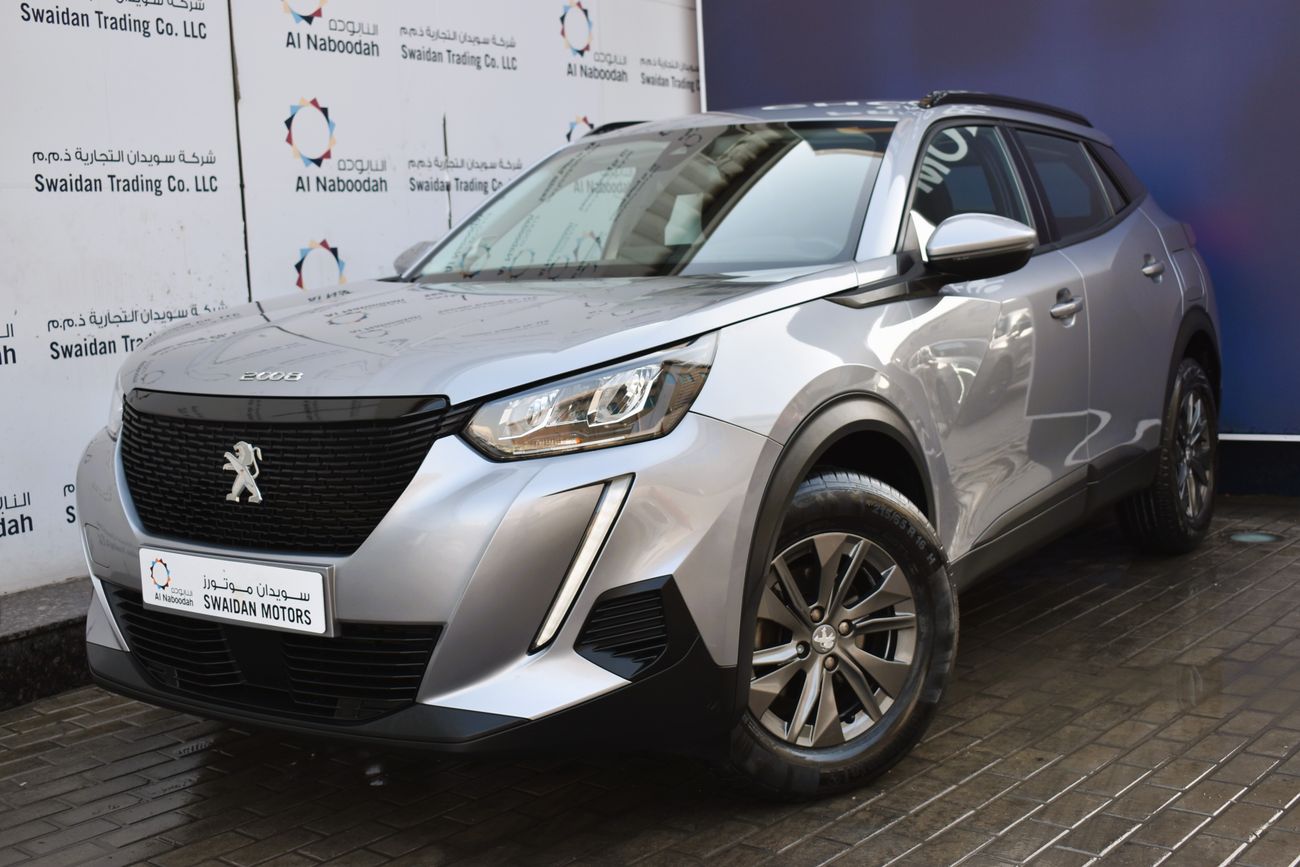 Peugeot 2008 AED 799 PM | 1.6L ACTIVE GCC AUTHORIZED DEALER MANUFACTURER WARRANTY UP TO 2026 OR 100K KM
