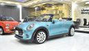Mini Cooper Cabrio EXCELLENT DEAL for our Mini Cooper Cabrio ( 2021 Model ) in Blue Color American Specs